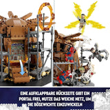 LEGO 76261 Marvel El Gran Enfrentamiento de Spider-Man, Spider-Man: No Way Home, set con 3 minifiguras de Peter Parker más el Duende Verde, Electro, Sandman, Ned, Doctor Strange y MJ, modelo coleccionable Juegos de construcción Besuche den LEGO-Store