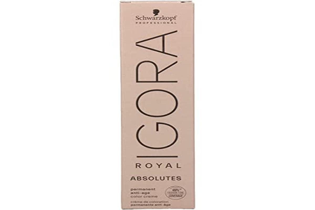 Tinte para el cabello Igora Royal Absolute Age Blend, 7-560 Rubio chocolate dorado medio, 60 ml Naty Shop Tinte para el cabello 7-460 60 ml (1 paquete)