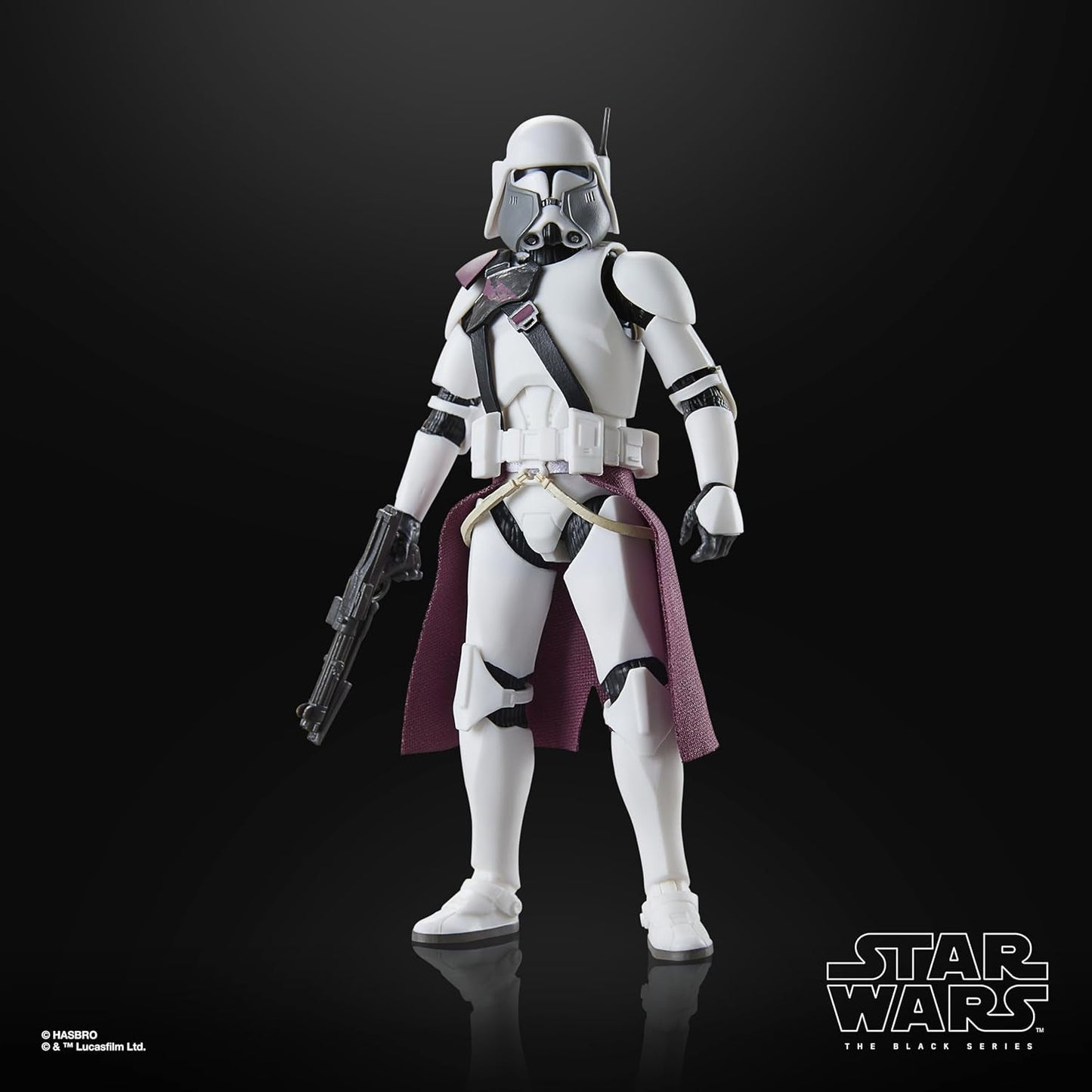Star Wars Black Series Clone Commander Bacara, Star Wars: Ahsoka Figura coleccionable premium (15 cm) Figuras de acción Naty Shop