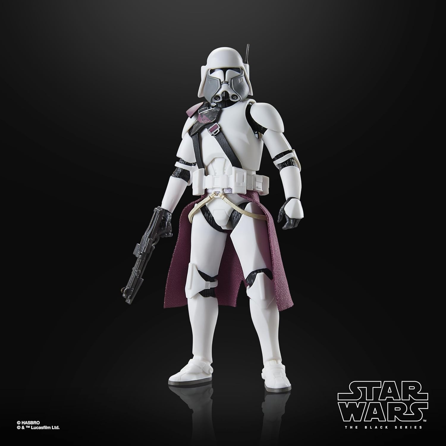 Star Wars Black Series Clone Commander Bacara, Star Wars: Ahsoka Figura coleccionable premium (15 cm) Figuras de acción Naty Shop