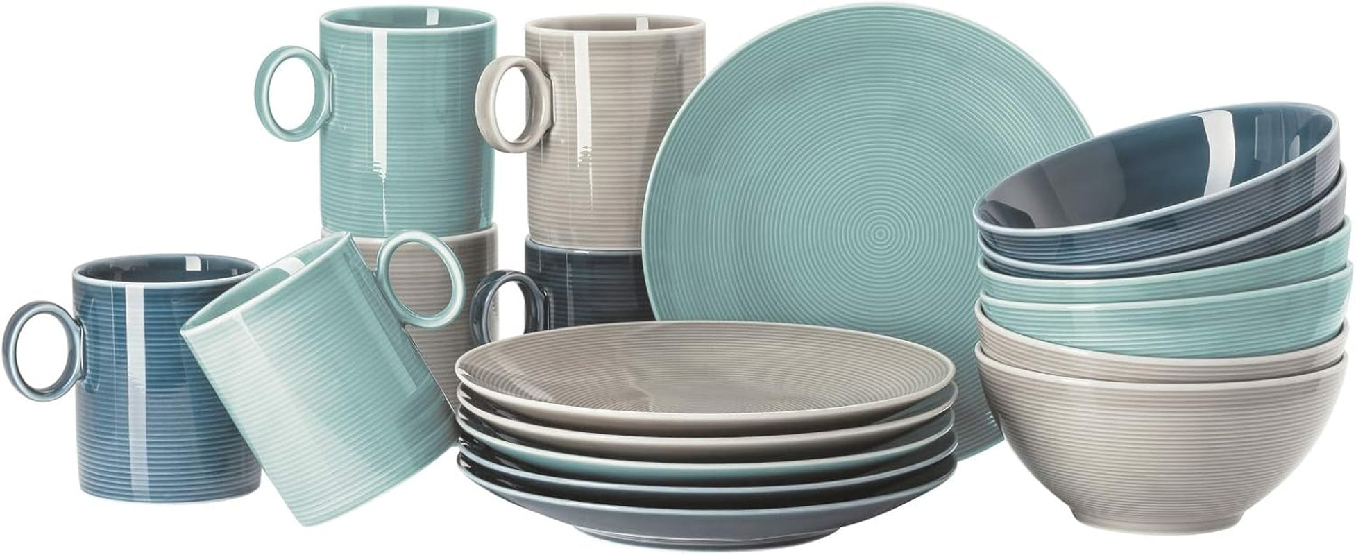 Thomas Loft de Rosenthal Color - Juego mixto de 18 piezas, 9999 CM