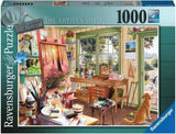 Ravensburger Puzzle 1000 piezas - Mi refugio: el cobertizo del artista Puzzle Naty Shop Nuevo diseño