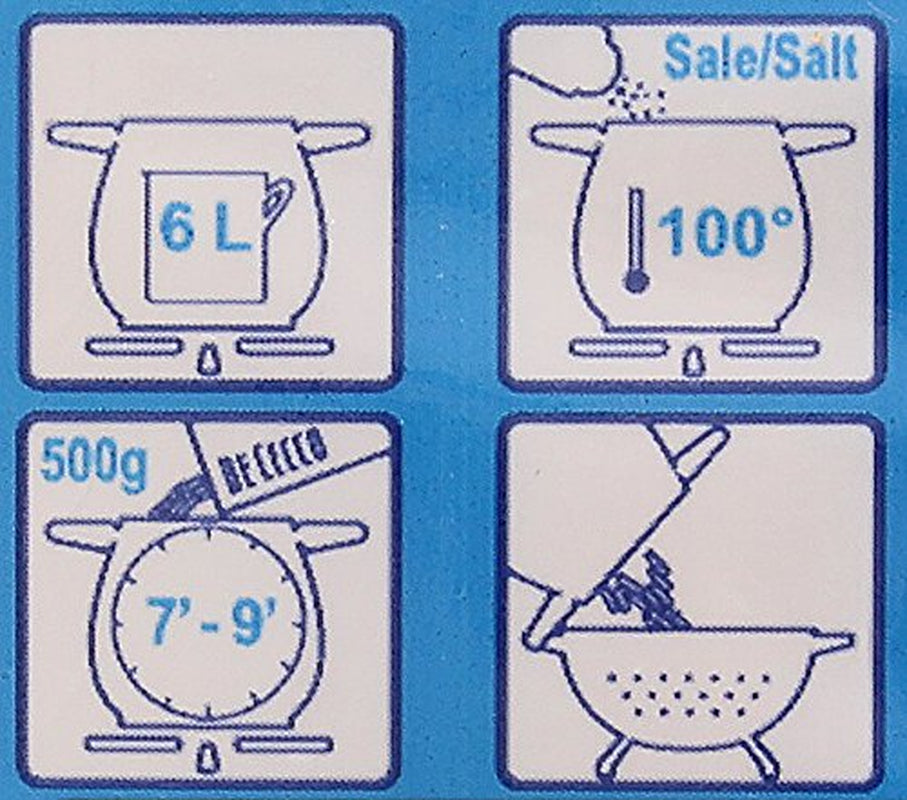 Espaguetis Pasta de Sémola de Grano Duro, 500g