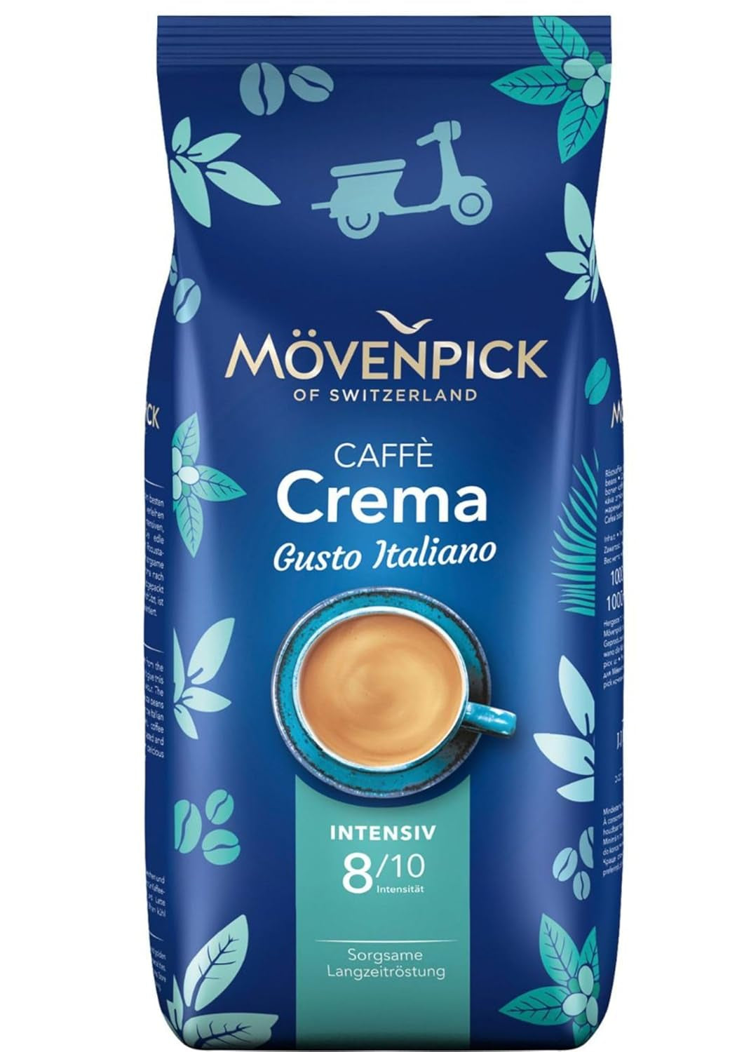 Crema Intenso GUSTO ITALIANO, 1000g frijoles