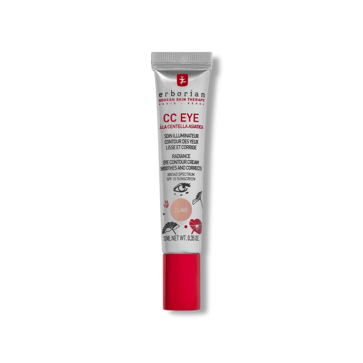 Erborian - CC Eye Cream Gold con Centella Asiática - Corrector de contorno de ojos Cosmética y Belleza Naty Shop Cc Eye Light