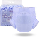 CutiePlusU Pañales para Adultos, Paquete de 10 Bragas Desechables para Incontinencia con Lazos para Mujeres y Hombres, Máxima Absorbencia Durante la Noche - Blanco (Tamaño Mediano 71-96cm)