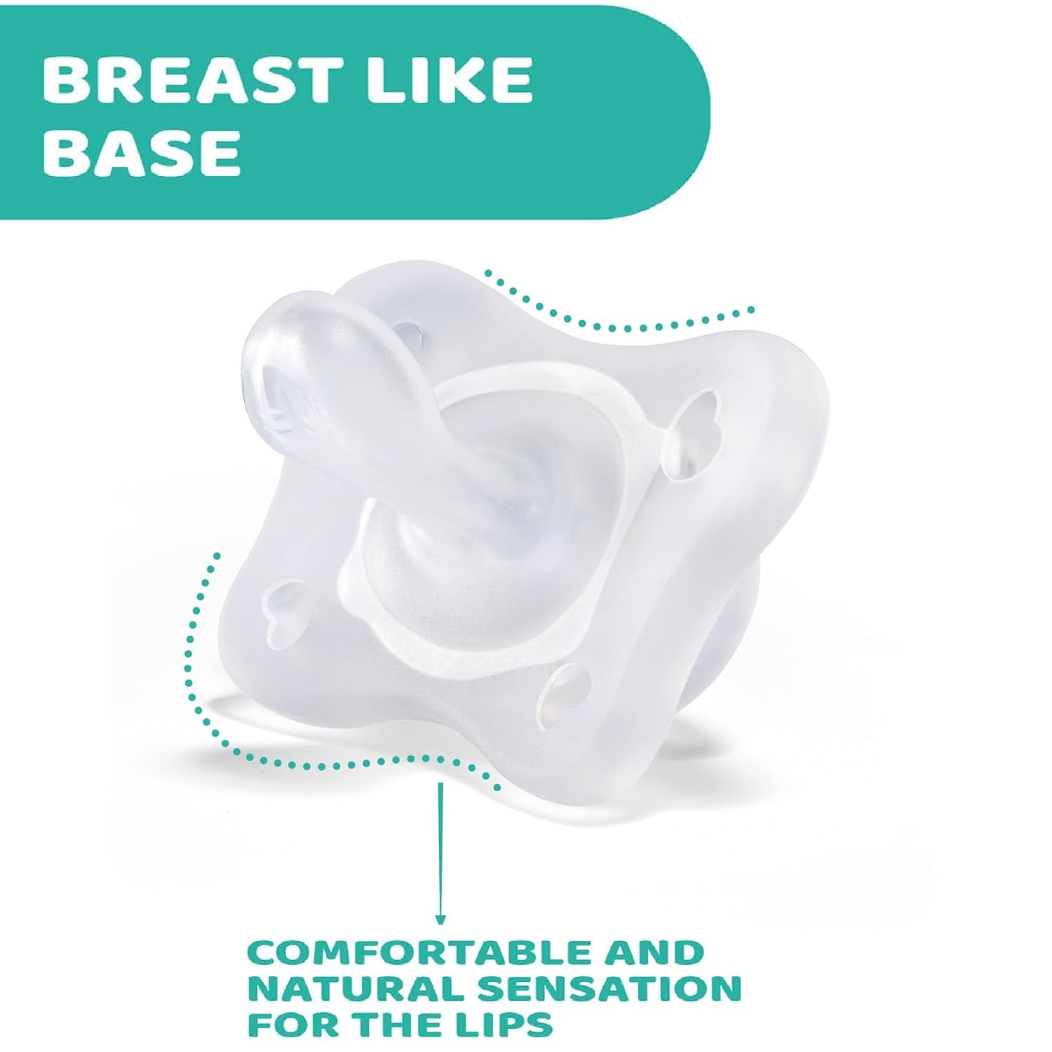 PHYSIOFORMA MINI SUSPENSIÓN SUAVE PURGE, LUMINOSA, 2-6M, 100% SILICONA, 2 PZ.
