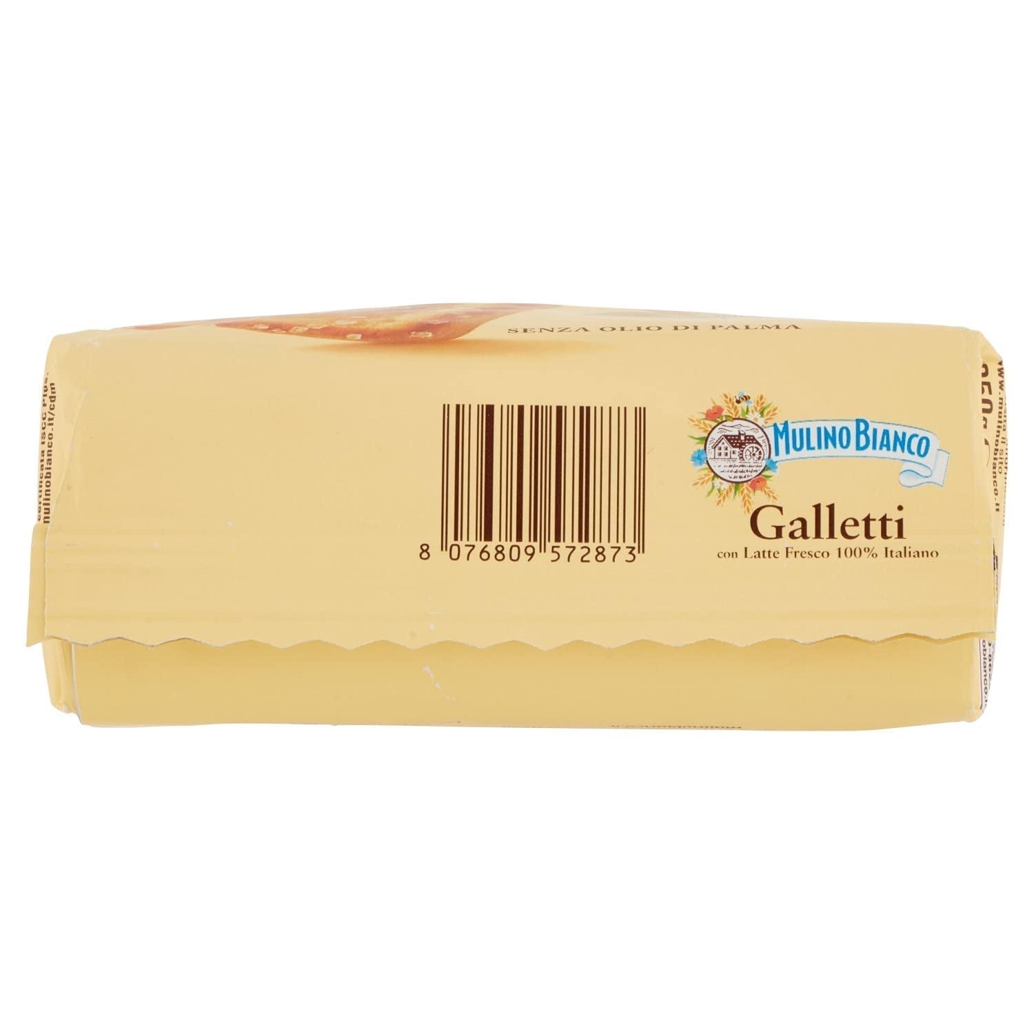 Galletas White Mill Frollini Galletti con leche fresca, 100% italianas, 350 g