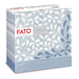 Fato - Servilletas de papel seco, airlaid, efecto textil, paquete de 50 servilletas, 40X40 plegadas en formato 4, Tropicana Decor
