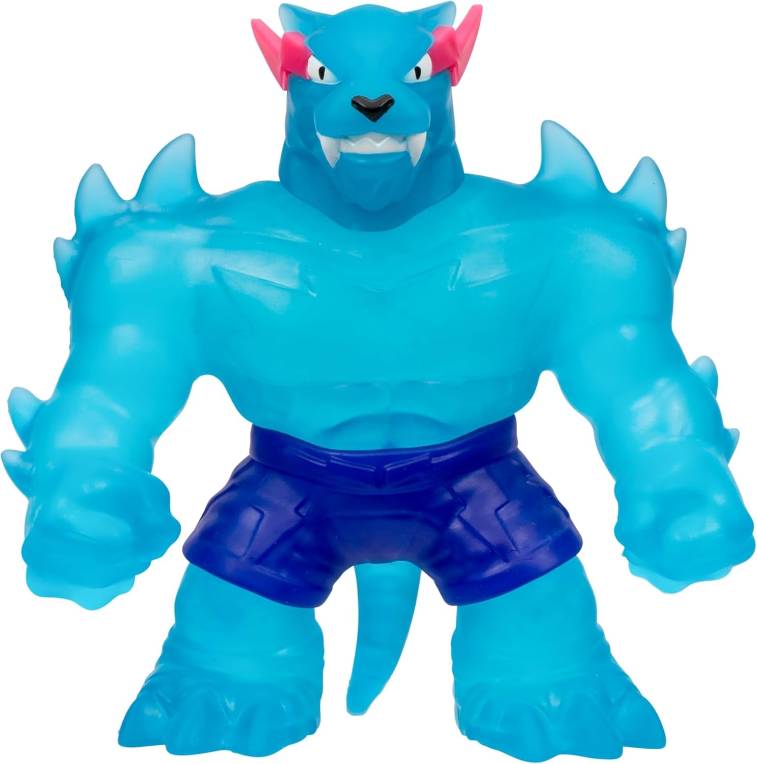 MRBEAST LAB 24738 Heroes of GOO JIT Zu Figura elástica Pantera legendaria plegable Figuras de acción Naty Shop Pantera icónica