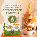 IAMS Delights Land Collection Comida húmeda para gatos sin cereales - Paquete variado de carne Paquete múltiple Comida húmeda sin cereales para gatos de 1 año y más 12 x 85 g