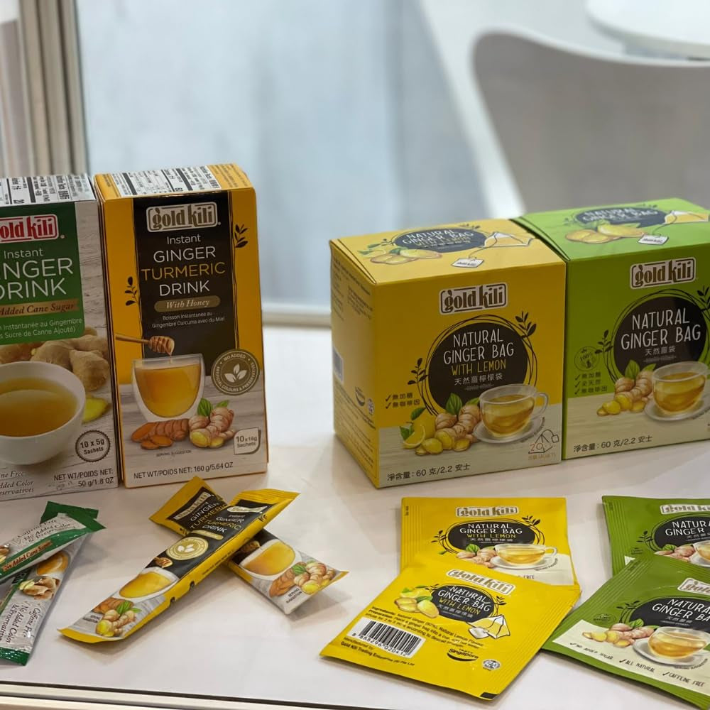 - Té instantáneo con jengibre y leche - (1 X 10 X 25 GR)