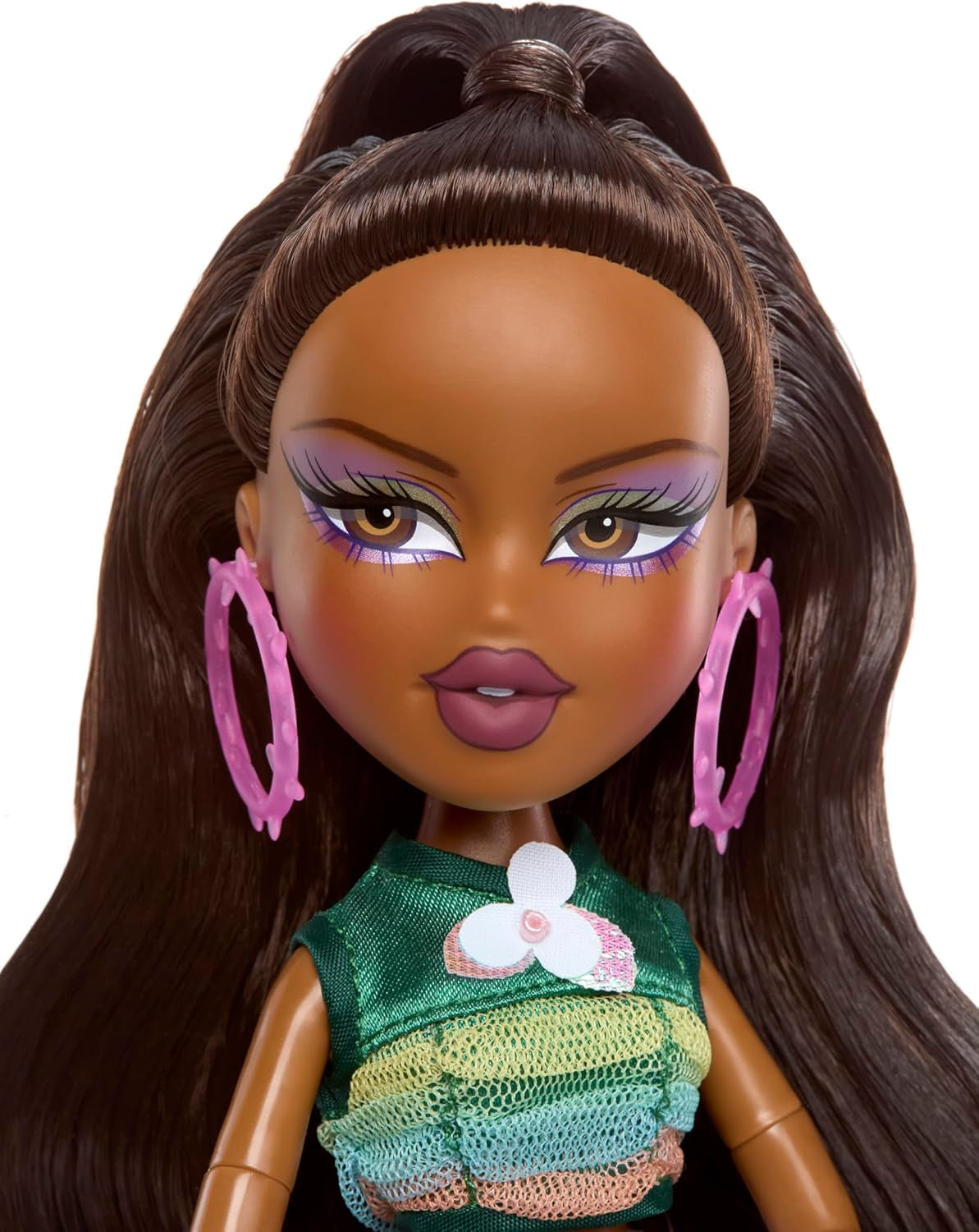 Muñeca Bratz Fashion Pixiez Sasha - Fantástica muñeca coleccionable con moda y complementos reales, alas que se convierten en anillo