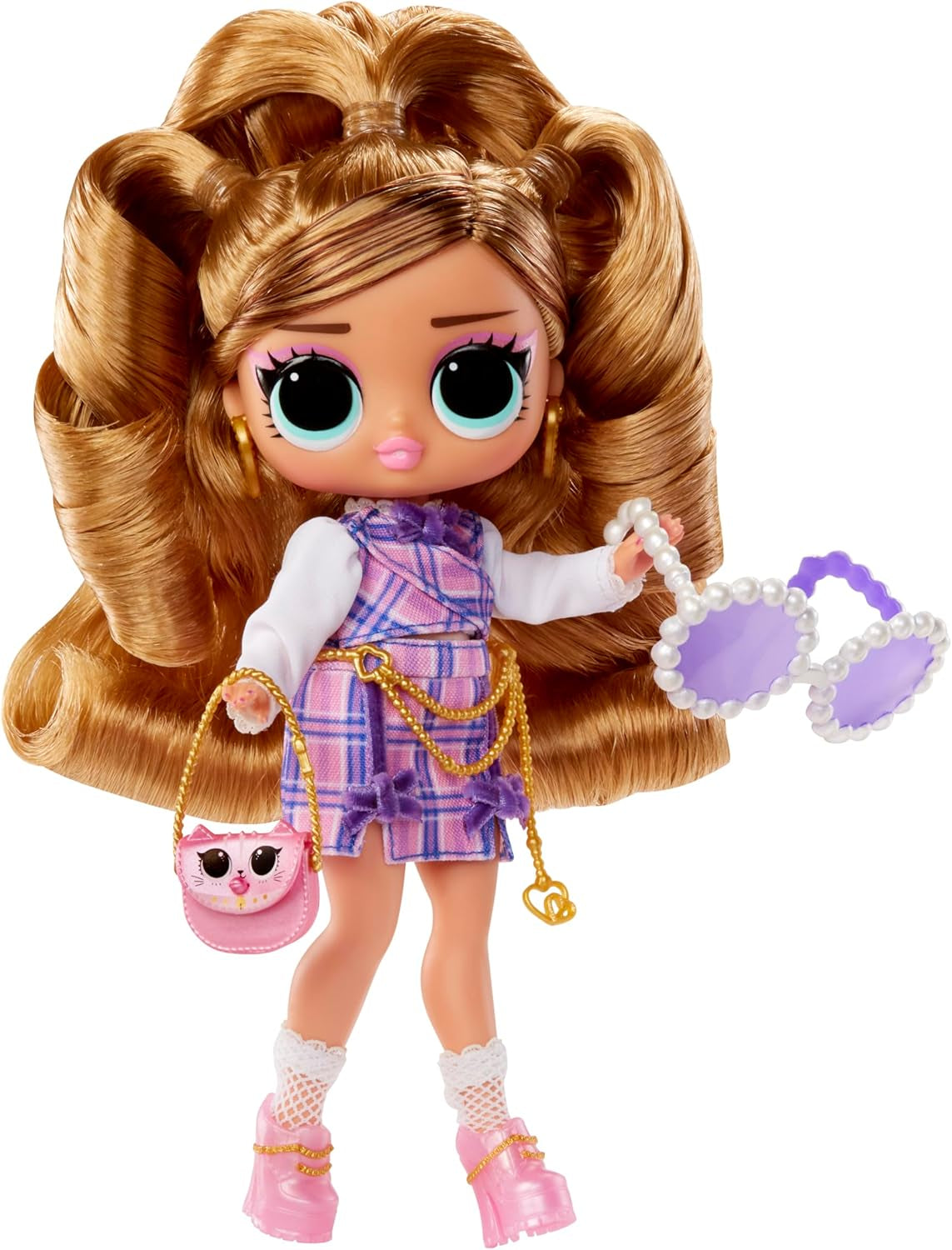 Jajaja ¡Sorpresa! Tweens Core Doll - Fancy Girl - Incluye 1 muñeca de moda con atuendo y accesorios, 4 objetos coleccionables, Rose
