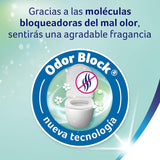 Colcasa Care & Protect Papel higiénico 3 x 12 con tecnología de bloqueo de olores, neutraliza los malos olores, paquete de 36 rollos, 3 capas, rollos rosas con aroma fresco