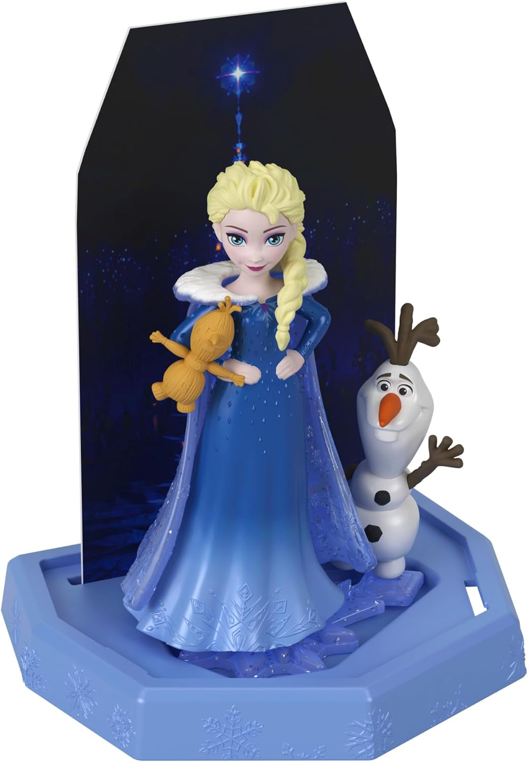 Mattel Disney Frozen Ice Reveal Muñeca pequeña con gel de hielo esponjoso y 6 sorpresas, incluye figura de amiga y accesorios (las muñecas pueden variar) HRN77