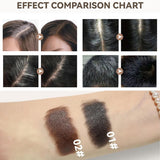 Barra de color para el cabello Color de cabello temporal Lápiz labial Tinte para el cabello, Lápiz labial temporal Tinte para el cabello Color blanco Cubierta para el cabello Barra de maquillaje DIY Tinte para el cabello Negro Marrón Tinte para el cabello Naty Shop