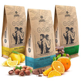 Juego de café en grano 3x1kg 3000g | Brasil Guaxupé | Brasil Mogiana | Brasil Cerrado | Brasil | Café especial | recién frito