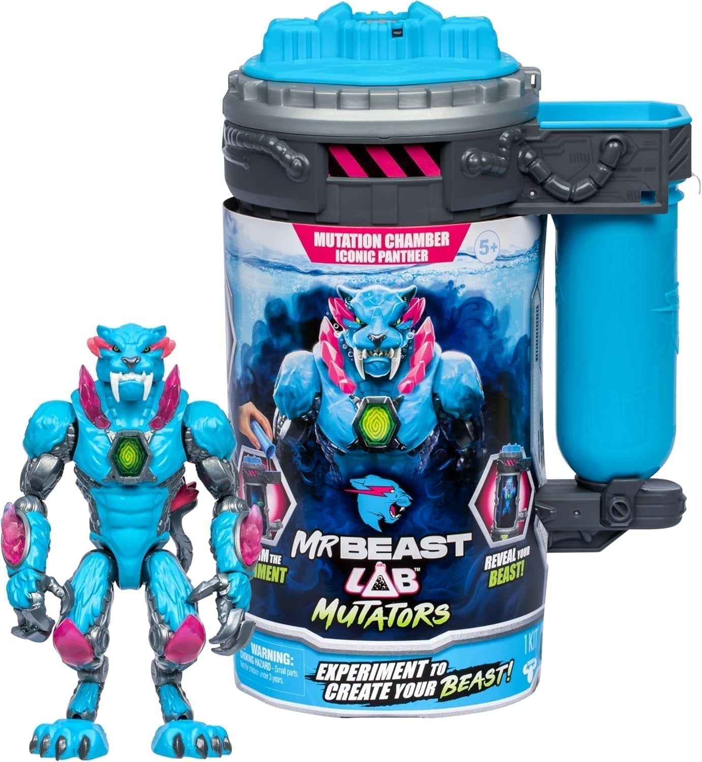 Empresas de mudanzas; Mueve la bestia definitiva. Experimenta y crea la figura de acción Stealth Panther de Mrbeast. 3 para coleccionar, Pantera Icónica, Pantera Sigilosa, Pantera Metálica Figuras de acción Naty Shop Pantera Icónica