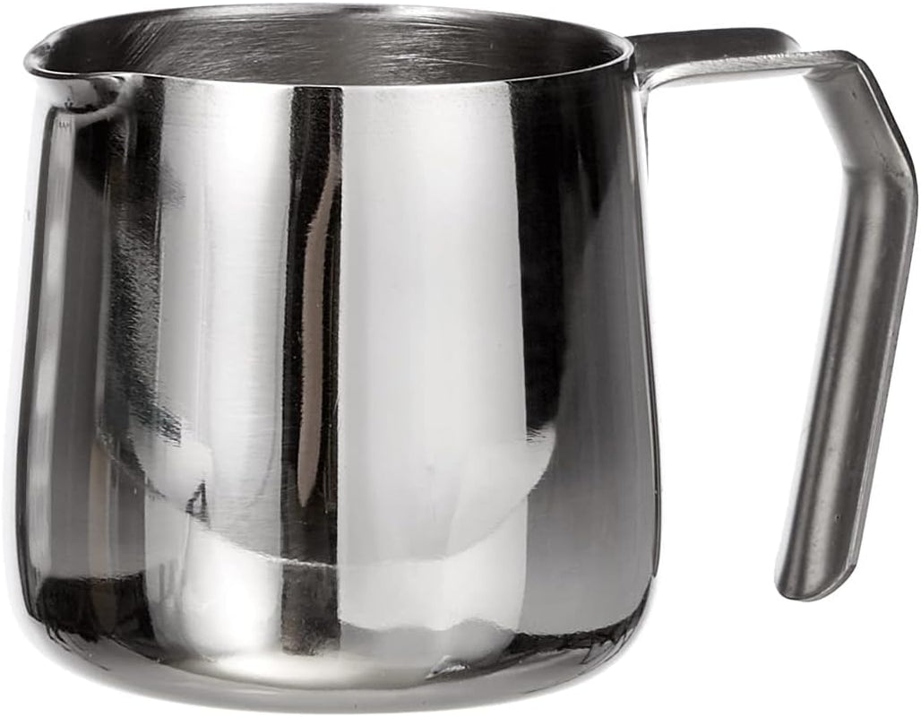Cilio 0000201383 Jarra Latte Macchiato, Acero Inoxidable, Plata, 6,4 x 7,4 x 7,6 cm