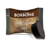 Caffè Borbone Don Carlo, Schwarze Kaffeemischung - 50 Kapseln - Compatible con Lavazza®* A Modo Mio®* Haushalts-Espressomaschinen
