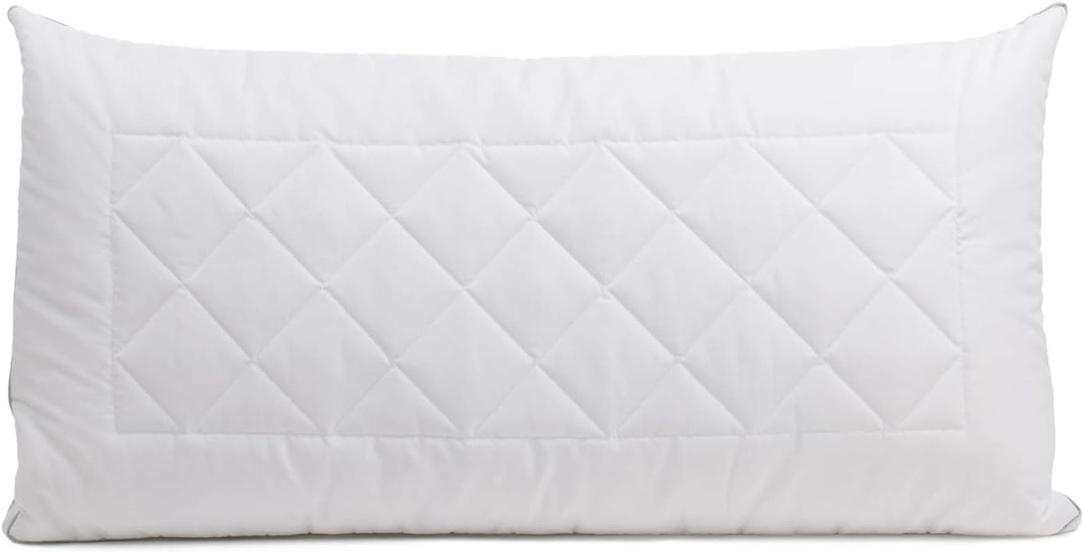 Gözze - Almohada con cojín interior 150G y tira climática, incluye bolsa de recambio, 40 X 80 Cm - Blanco Naty Shop almohadas estándar Blanco 40 X 80 Cm