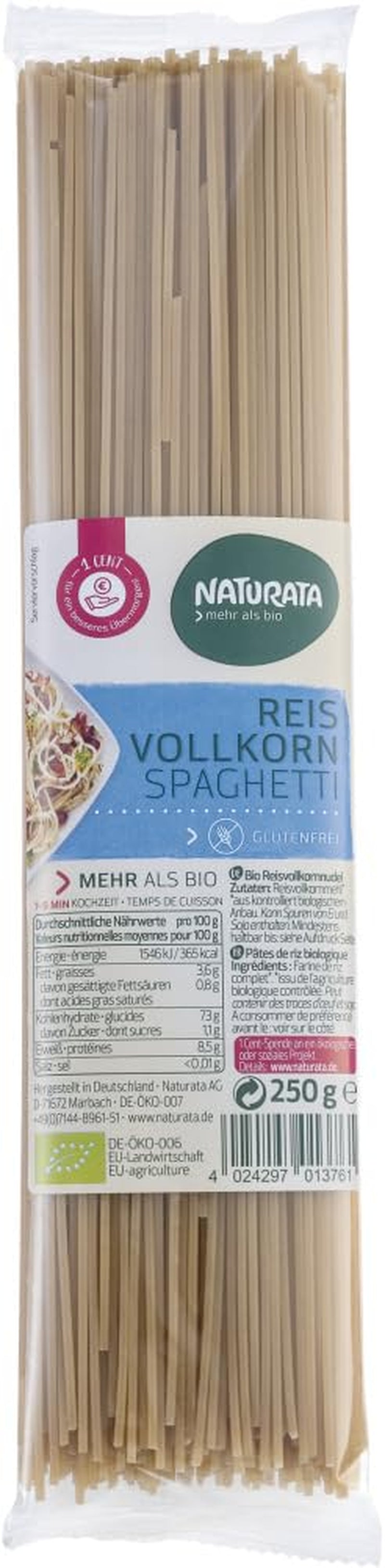 Penne orgánico, arroz integral (1 x 250 g)