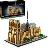 LEGO Architecture Notre-Dame De Paris, Coleccionable para adultos, Recuerdo de Francia, Regalo para mujeres, hombres, Trotamundos y todos los entusiastas de la historia, Modelo arquitectónico 21061 Juegos de construcción Besuche den LEGO-Store Default Title