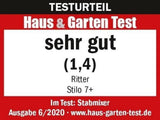 Ritter Stilo 7 plus Kabelloser Stabmixer, Pürierstab Mit Akku Aus Vollmetall, Hecho en Alemania, Silber Kitchen Naty Shop