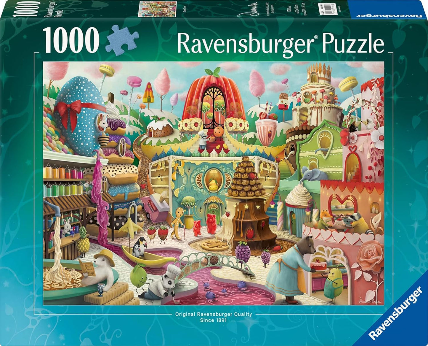Ravensburger Puzzle 12001195 - Sweet Street - Puzzle de 1000 piezas para adultos y niños mayores de 14 años Puzzle Naty Shop
