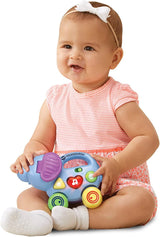 Vtech Baby Elefantito Empujador - Juguete interactivo para empujar y jugar - Con canciones, melodías, frases y sonidos - Para niños de 6 a 36 meses Juguetes para bebés Naty Shop