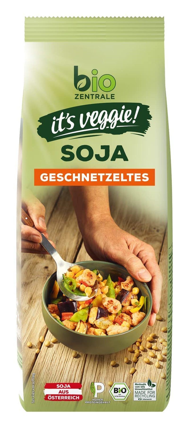 Biozentrale Bulgur en bandeja con verduras y jengibre | 200 g perfecto para una comida rápida para llevar | fuente de proteína vegana | fácil de preparar