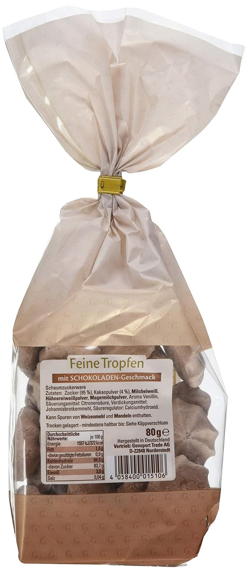 Gotas Finas con Sabor a Chocolate Paquete de 18 (18 x 80 g)