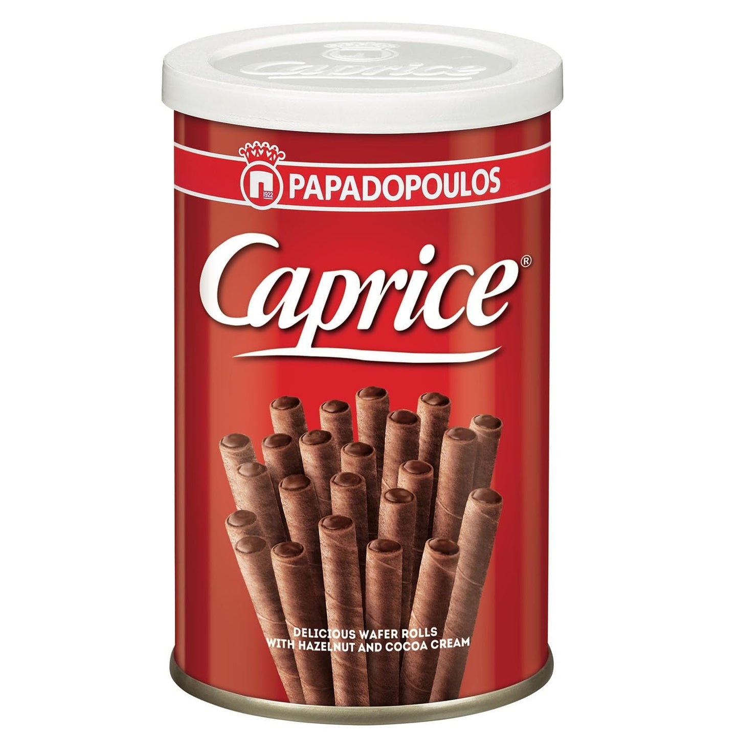 Oblea PAPADOPOULOU CAPRICE con crema de cacao y avellanas 400G