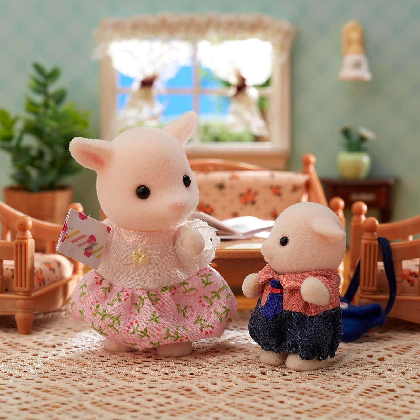 Sylvanian Families 5622 Familia de Cabras - Figuras casa de muñecas