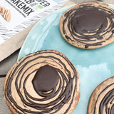 MEZCLA PARA PASTEL DE VAINILLA BAJA EN CARBONO: mezcla orgánica para pasteles o panqueques sin gluten, rica en proteínas Naty Shop Kitchen