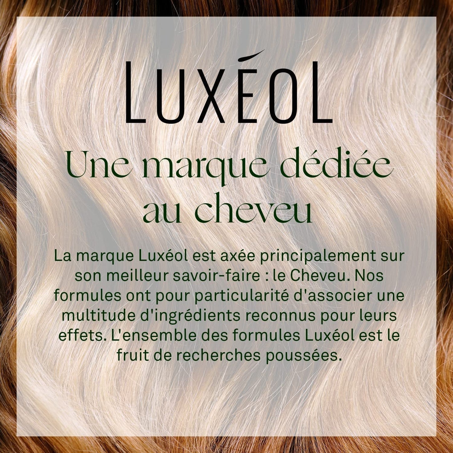 Luxeol Caída Progresiva 2 en 1, programa para 1 mes - 14 frascos de 6 ml Cuidado del cabello Luxeol