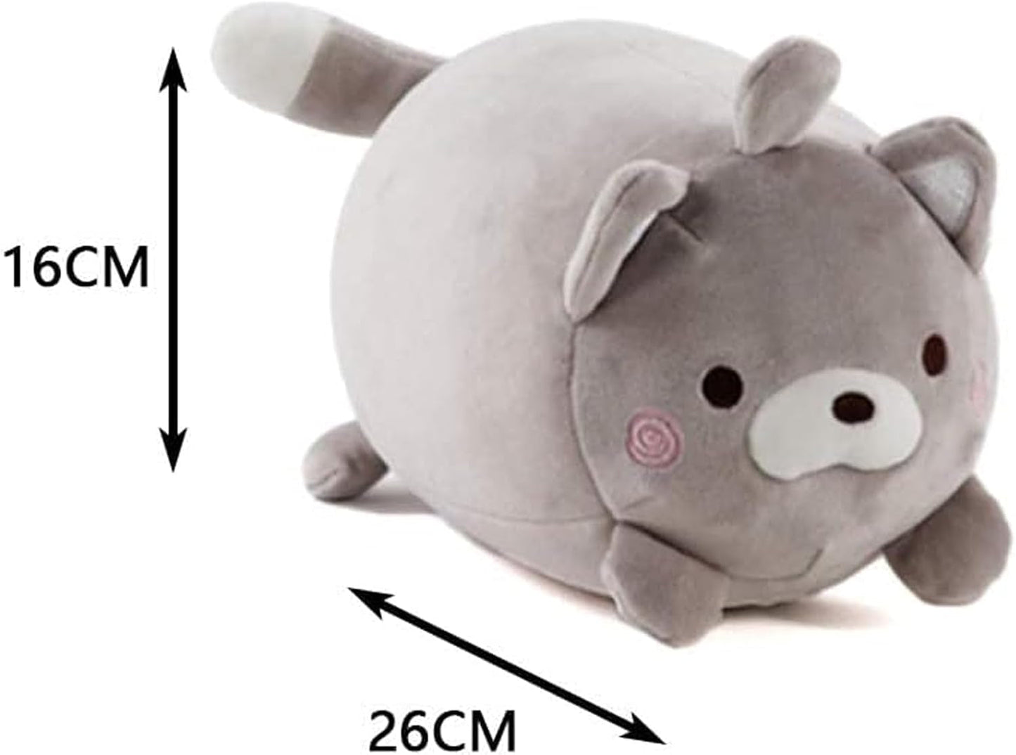 Almohada para el cuello 2 en 1, almohada para el cuello en forma de U, almohada para el reposacabezas, almohada para el cuello, soporte para el cuello, almohada para el cuello, deformación para animales de peluche para acampar, senderismo, coche, avión, almohadas ortopédicas cervicales Naty Shop