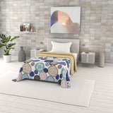 Colcha De Verano Estampada Fantasía, Relleno De Poliester, Pétalos, 260X270Cm Edredones y colchas Naty Shop Murrine 170X270Cm