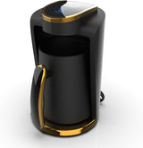 Cafetería turca Inca | Máquinas Türk Kahve | 250ml (1-4 tazas) | 400W | IKM-01 | Protección contra derrames y ebullición sin agua | Placa calefactora de acero inoxidable | Apagado automático | Para un café turco perfecto