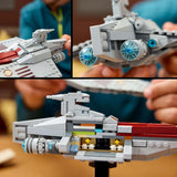 LEGO Star Wars 75404 Barco de Asalto Clase Acclamator de El Ataque de los Clones - Nave estelar para coleccionar, construir y exhibir - Set de construcción de fantasía - Regalo para fanáticos de adultos y adolescentes Juegos de construcción Besuche den LEGO-Store