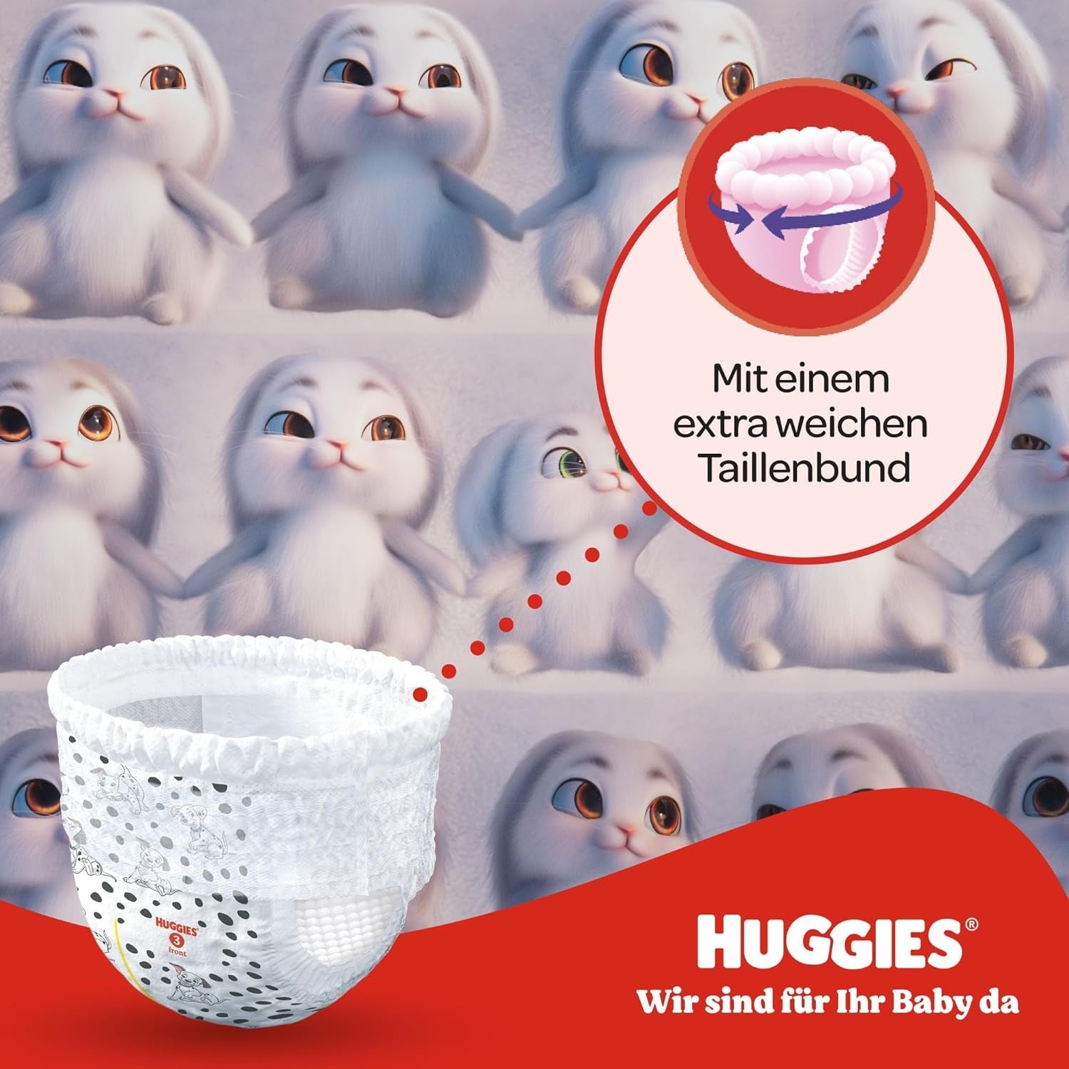 Pantalones Huggies Little Movers Disney, talla 4, 120 unidades (4x30), caja mensual
