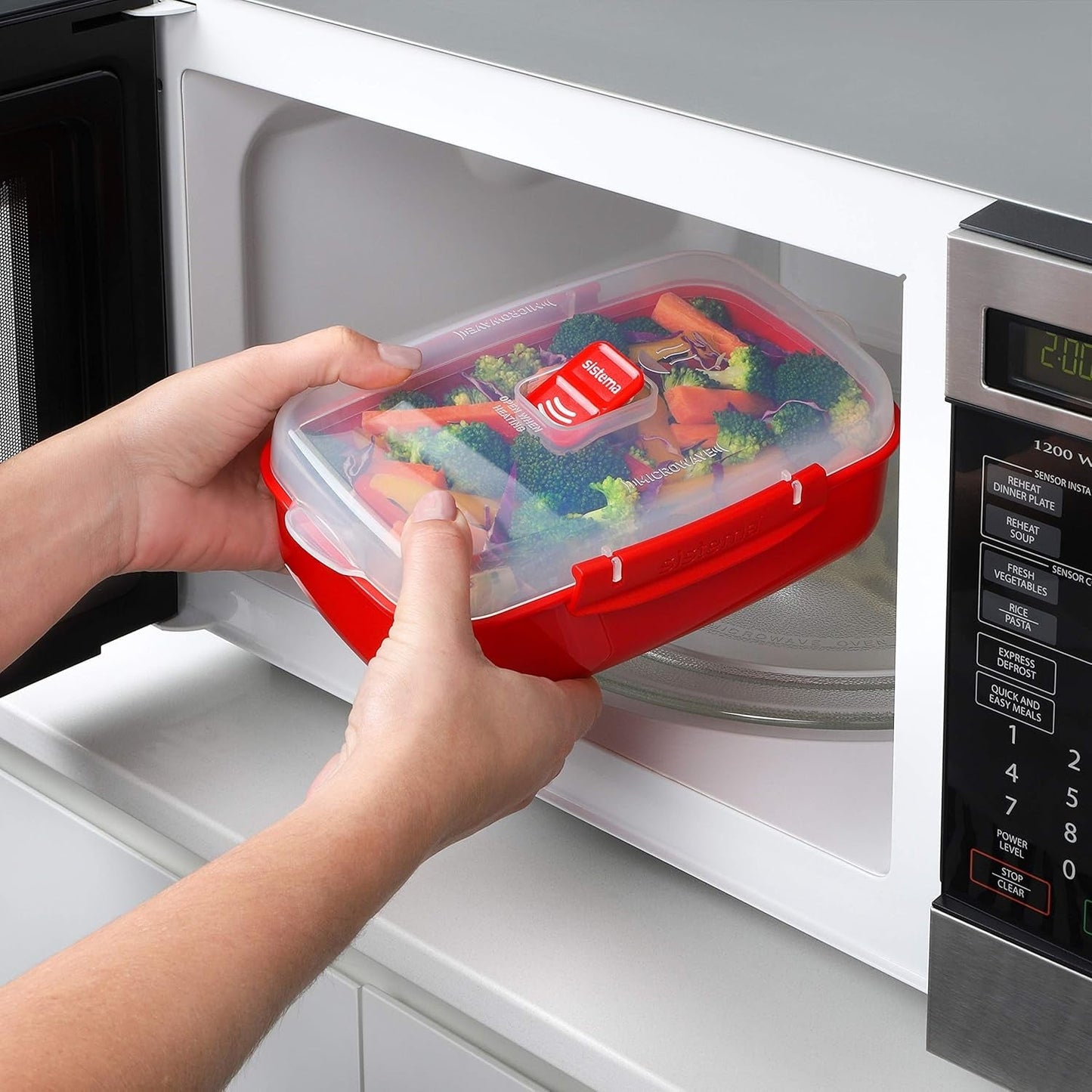 Contenedor de almacenamiento KLIP IT system, paquete de 6 cajas de almacenamiento de alimentos Naty Shop
