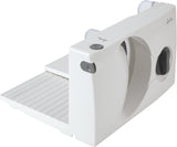 JECF0300 Cortadora Eléctrica Compacta, Cuchilla Extraíble de Acero Inoxidable, Diámetro 170mm, Control de Grosor 0 a 15mm, 150W Naty Shop Ralladores y Cortadoras