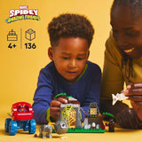 LEGO Marvel Equipo de Spidey en misión de rescate en el Dino Truck Coche de juguete para construir para superhéroes Set de aventuras para niños a partir de 4 años Spidey y sus súper amigos 11199 Juegos de construcción Besuche den LEGO-Store