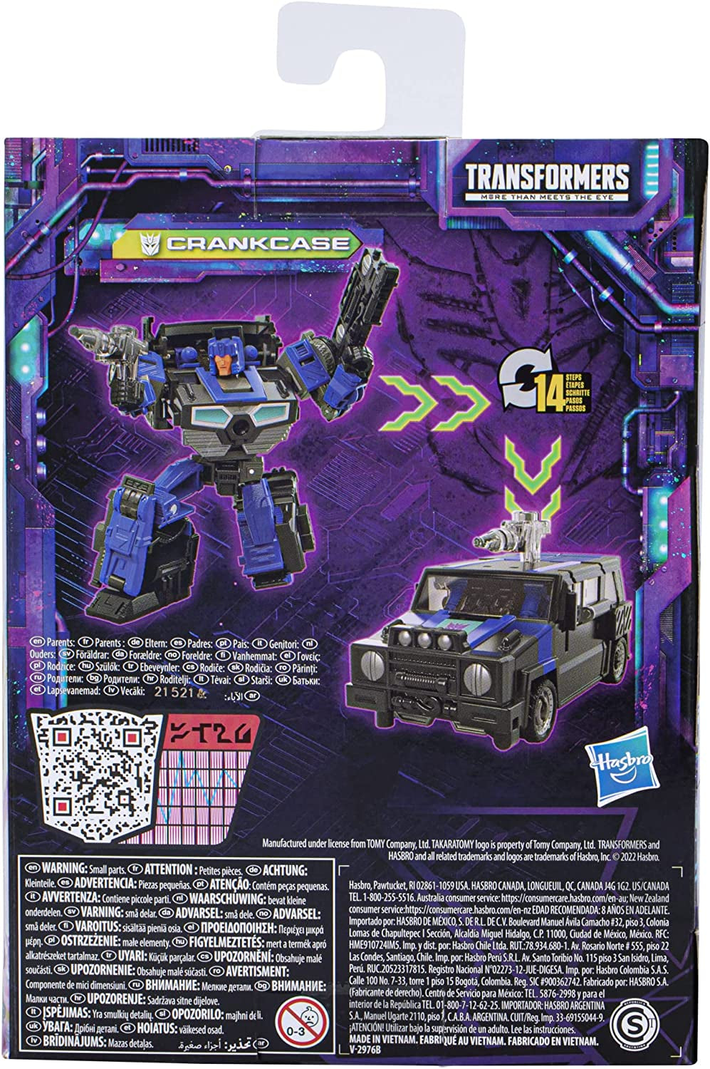 Transformers Generations Legacy Toy Figura de acción de cárter de lujo grande de 14 cm, mayores de 8 años Figuras de acción Naty Shop