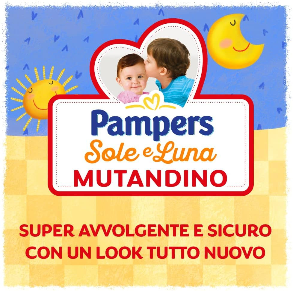 Pañal Pampers Sole e Luna Maxi, talla 4 (8-15 kg), 60 pañales