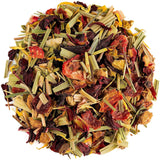 Mezcla de infusiones de frutas y hierbas orgánicas - Infusión de hierbas 100% natural con el intenso sabor de las frutas rojas - Té de frutas Té de frutas orgánicas Té de frutas a granel Té de frutas a granel Té de frutas de invierno