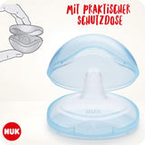 Protectores de pezones NUK | Protectores para pezones de lactancia | Protege contra el dolor en los pezones | Silicona fina | Talla S (16 mm) | 2 piezas Alimentación Bebé y Accesorios Lactancia Naty Shop