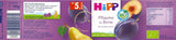 HiPP Ciruelas Ecológicas con Sabor a Pera (6 x 160g), a partir de 5 meses, sin azúcares añadidos, sabor a fruta especialmente intenso, de la mejor calidad ecológica.